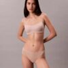 Hipster aus Stretch-Microfiber mit Spitze
