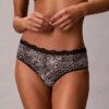 Hipster aus Stretch-Microfiber mit Spitze Hipster aus Stretch-Microfiber mit Spitze