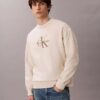Hochwertiges Frottee-Sweatshirt mit Monogram-Logo