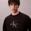 Hochwertiges Frottee-Sweatshirt mit Monogram-Logo