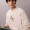 Hochwertiges Frottee-Sweatshirt mit Monogram-Logo
