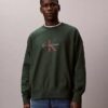 Hochwertiges Frottee-Sweatshirt mit Monogram-Logo