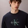 Hochwertiges Frottee-Sweatshirt mit Monogram-Logo