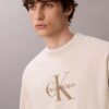 Hochwertiges Frottee-Sweatshirt mit Monogram-Logo