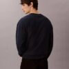 Hochwertiges Frottee-Sweatshirt mit Monogram-Logo