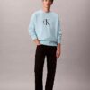 Hochwertiges Frottee-Sweatshirt mit Monogram-Logo und lockerer Passform
