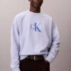 Hochwertiges Frottee-Sweatshirt mit Monogram-Logo und lockerer Passform