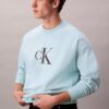 Hochwertiges Frottee-Sweatshirt mit Monogram-Logo und lockerer Passform