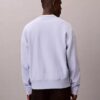 Hochwertiges Frottee-Sweatshirt mit Monogram-Logo und lockerer Passform