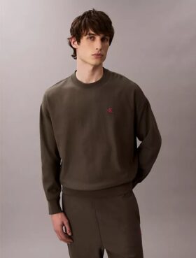 Hochwertiges Sweatshirt aus Frottee in lockerer Passform