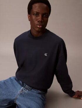 Hochwertiges Sweatshirt aus Frottee mit lockerer Passform