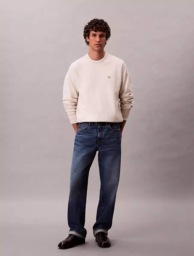Hochwertiges Sweatshirt aus Frottee mit lockerer Passform Hochwertiges Sweatshirt aus Frottee mit lockerer Passform