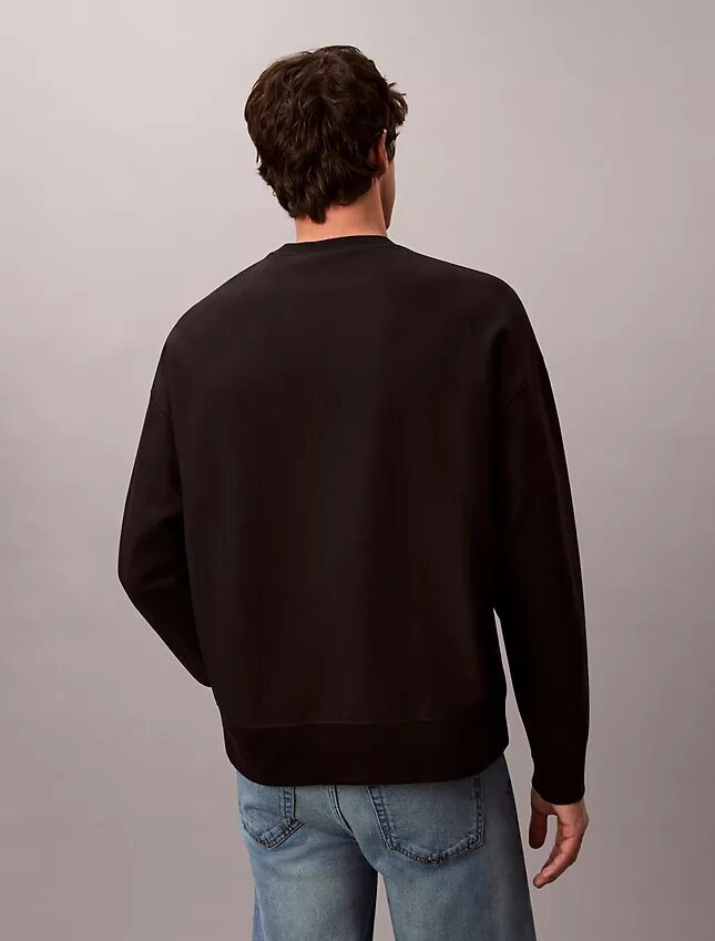 Hochwertiges Sweatshirt aus Frottee mit lockerer Passform Hochwertiges Sweatshirt aus Frottee mit lockerer Passform