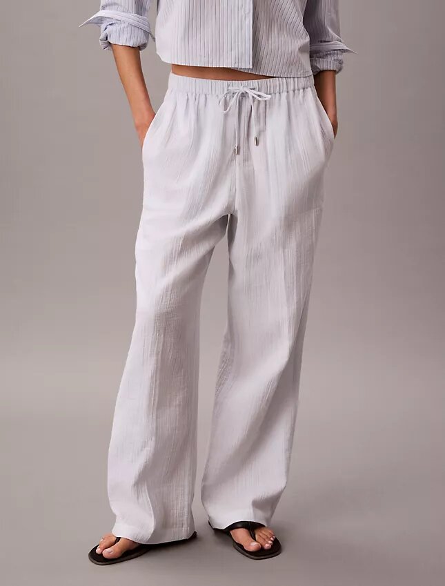 Hose aus doppelter Gaze Hose aus doppelter Gaze