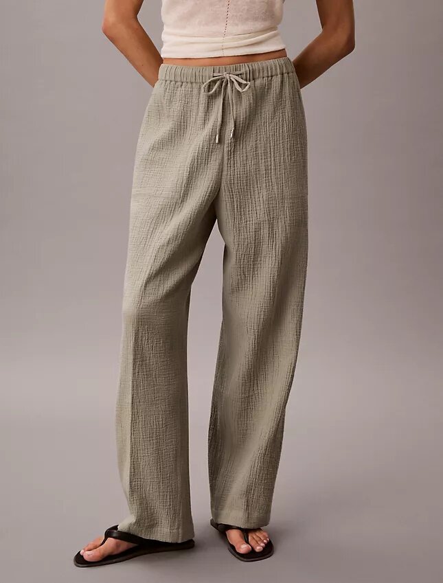 Hose aus doppelter Gaze Hose aus doppelter Gaze