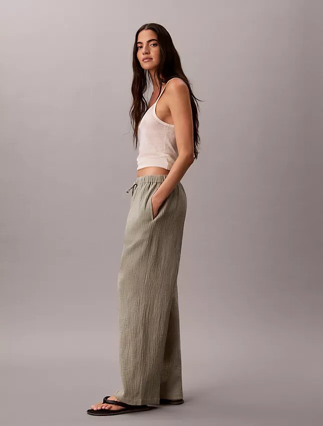 Hose aus doppelter Gaze Hose aus doppelter Gaze