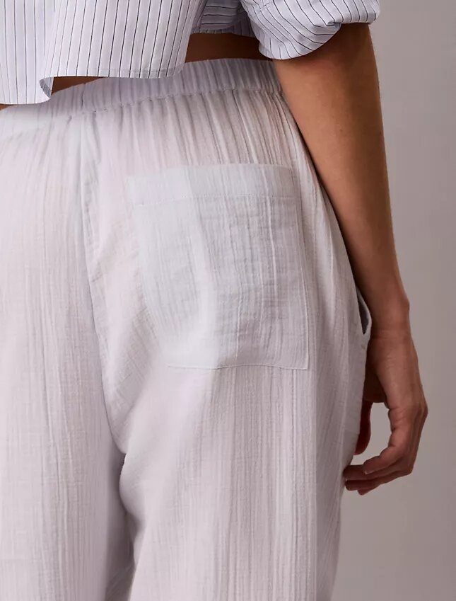 Hose aus doppelter Gaze Hose aus doppelter Gaze