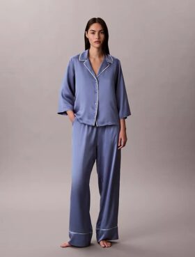 Hose mit Satin-Glanz