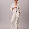 Hose mit Satin-Glanz Hose mit Satin-Glanz