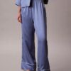 Hose mit Satin-Glanz