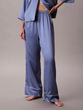 Hose mit Satin-Glanz