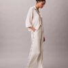 Hose mit Satin-Glanz Hose mit Satin-Glanz