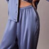 Hose mit Satin-Glanz