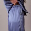 Hose mit Satin-Glanz