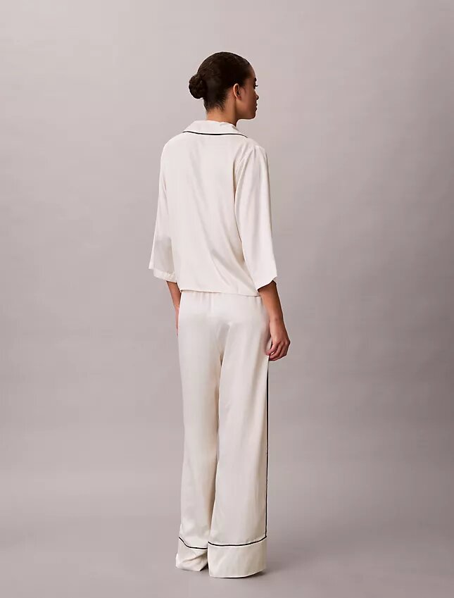 Hose mit Satin-Glanz Hose mit Satin-Glanz