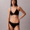 Icon Baumwoll-Modal-Bikini mit Metallic-Effekt