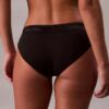 Icon Baumwoll-Modal-Bikini mit Metallic-Effekt