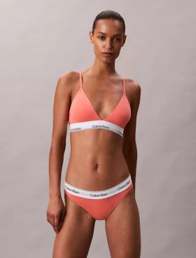 Icon Baumwoll-Modal-Bralette mit leichtem Futter
