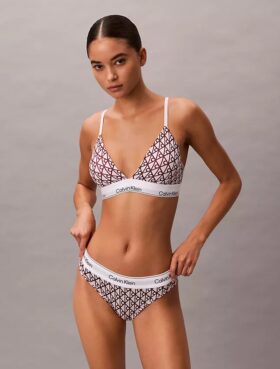 Icon Baumwoll-Modal-Bralette mit leichtem Futter
