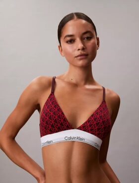 Icon Baumwoll-Modal-Bralette mit leichtem Futter