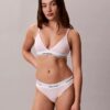 Icon Baumwoll-Modal-Bralette mit leichtem Futter