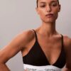 Icon Baumwoll-Modal-Bralette mit leichtem Futter