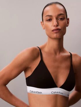 Icon Baumwoll-Modal-Bralette mit leichtem Futter