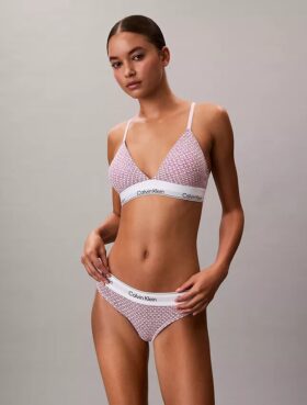 Icon Baumwoll-Modal-Bralette mit leichtem Futter