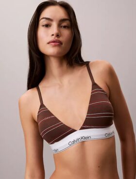 Icon Baumwoll-Modal-Bralette mit leichtem Futter