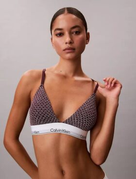 Icon Baumwoll-Modal-Bralette mit leichtem Futter