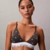 Icon Baumwoll-Modal-Bralette mit leichtem Futter