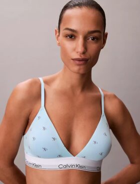 Icon Baumwoll-Modal-Bralette mit leichtem Futter
