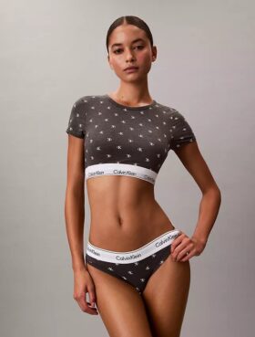 Icon Baumwoll-Modal-Bralette mit leichtem Futter