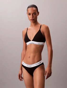 Icon Baumwoll-Modal-Bralette mit leichtem Futter