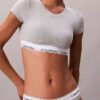 Icon Baumwoll-Modal-Bralette mit leichtem Futter