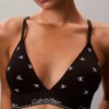 Icon Baumwoll-Modal-Bralette mit leichtem Futter