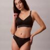 Icon Baumwoll-Modal-Bralette mit Metallic-Effekt und leichtem Futter