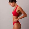 Icon Baumwoll-Modal-Bralette mit Metallic-Effekt, Unlined