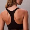 Icon Baumwoll-Modal-Bralette mit Metallic-Effekt, Unlined