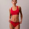 Icon Baumwoll-Modal-Bralette mit Metallic-Effekt, Unlined